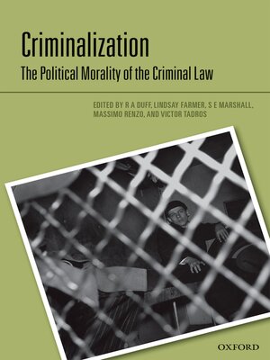 cover image of Criminalization